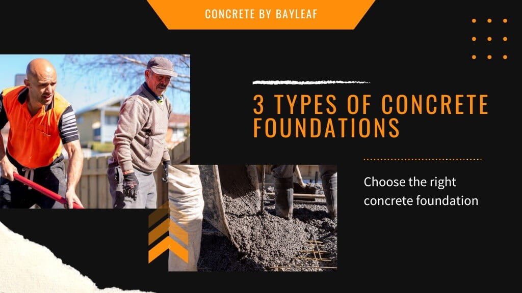 concrete foundations - Concrete Services Melbourne