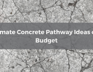 Concrete Pathway Ideas On a Budget