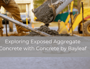 Exposed Aggregate Concrete