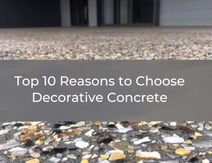 top reasons to choose decorative concrete